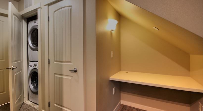 Apartment Interior / Washer & Dryer Area